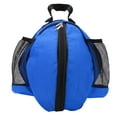 thumbnail image 3 of Sac de Rangement pour Basketball, Sac Rond en Maille pour Basketball, Pochette de Rangement pour Football en PVC pour Ballons de Jeux, Tissu Noir avec Bords Jaunes, Tissu Vert avec Bords Noirs, Tissu Rouge avec Noir, 3 of 7
