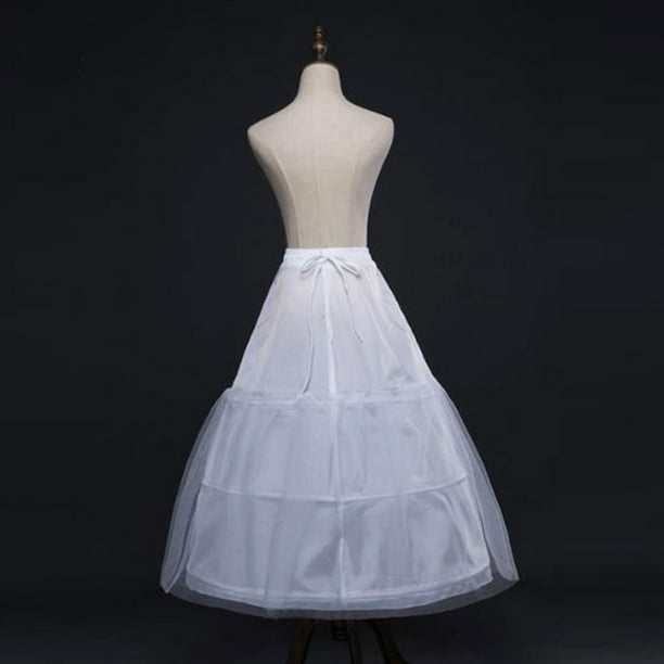 Vestido de novia de novia con falda hasta el suelo, soporte de