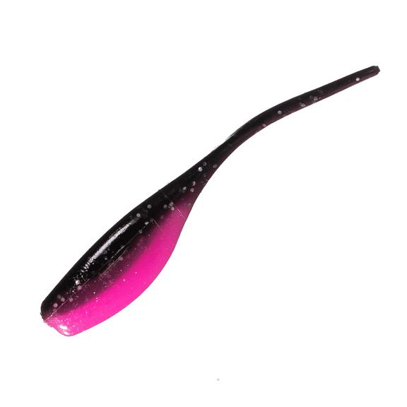 Arkie Lures Sexee Tail Shad Fishing Lure, Color Bubble Gum, Size 2 inch.