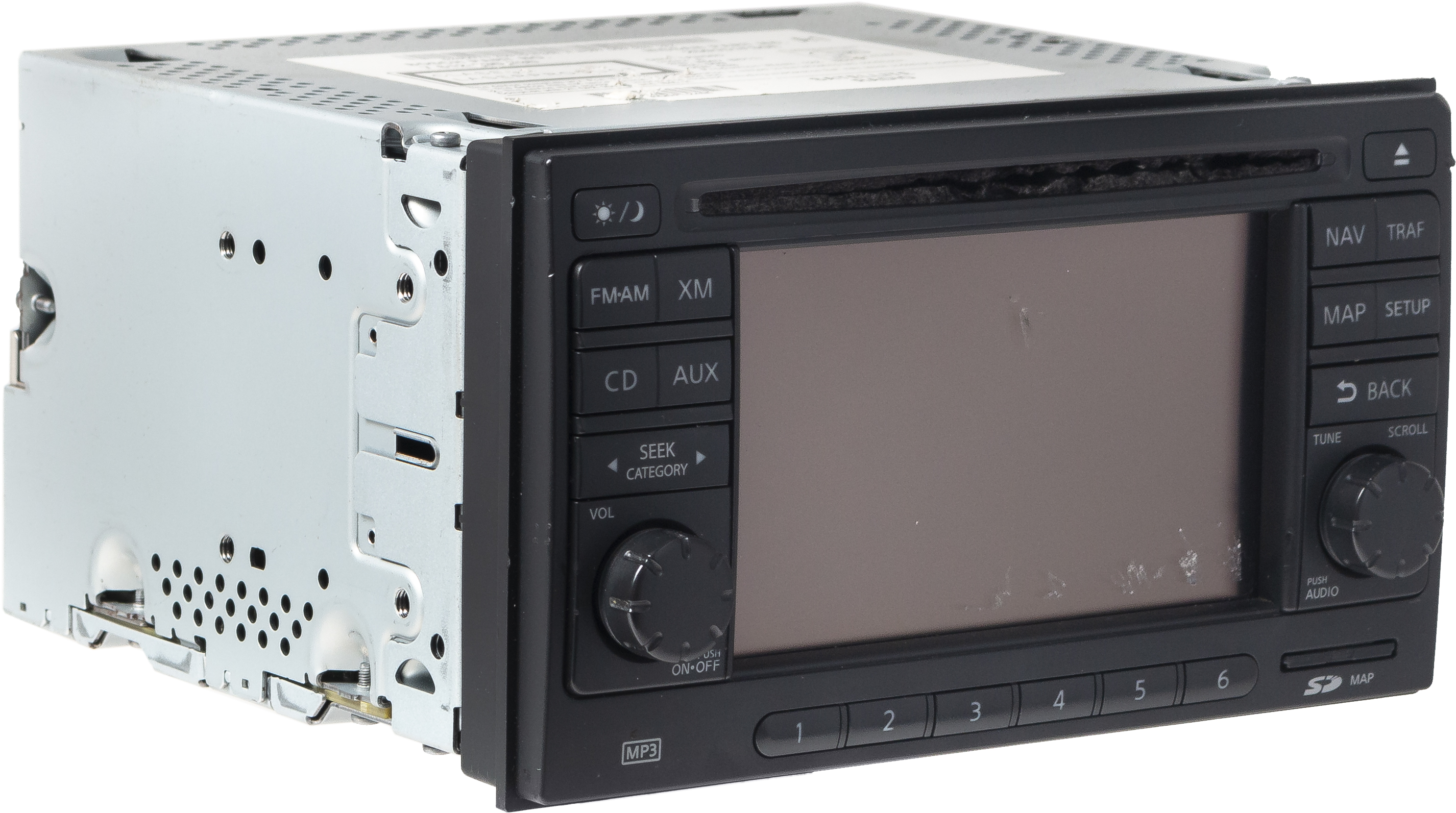 Restored 2012-14 Nissan Cube AM FM Radio CD Navigation 5" Display Model Number 259151FS0E (Refurbished)