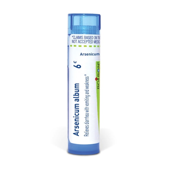 Boiron Arsenicum Album 6C, Homeopathic Medicine for Digestive Relief, 80 Pellets