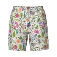 thumbnail image 5 of Rocae Rabbit And Butterfly for Men's Swim Trunks Quick Dry With Two Side Pockets and One Lined Patch PocketXX-Large, 5 of 9