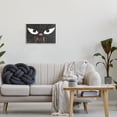thumbnail image 2 of Stupell Industries Spooky Halloween Black Cat Eyes Holiday Painting Unframed Art Print Wall Art, 2 of 6