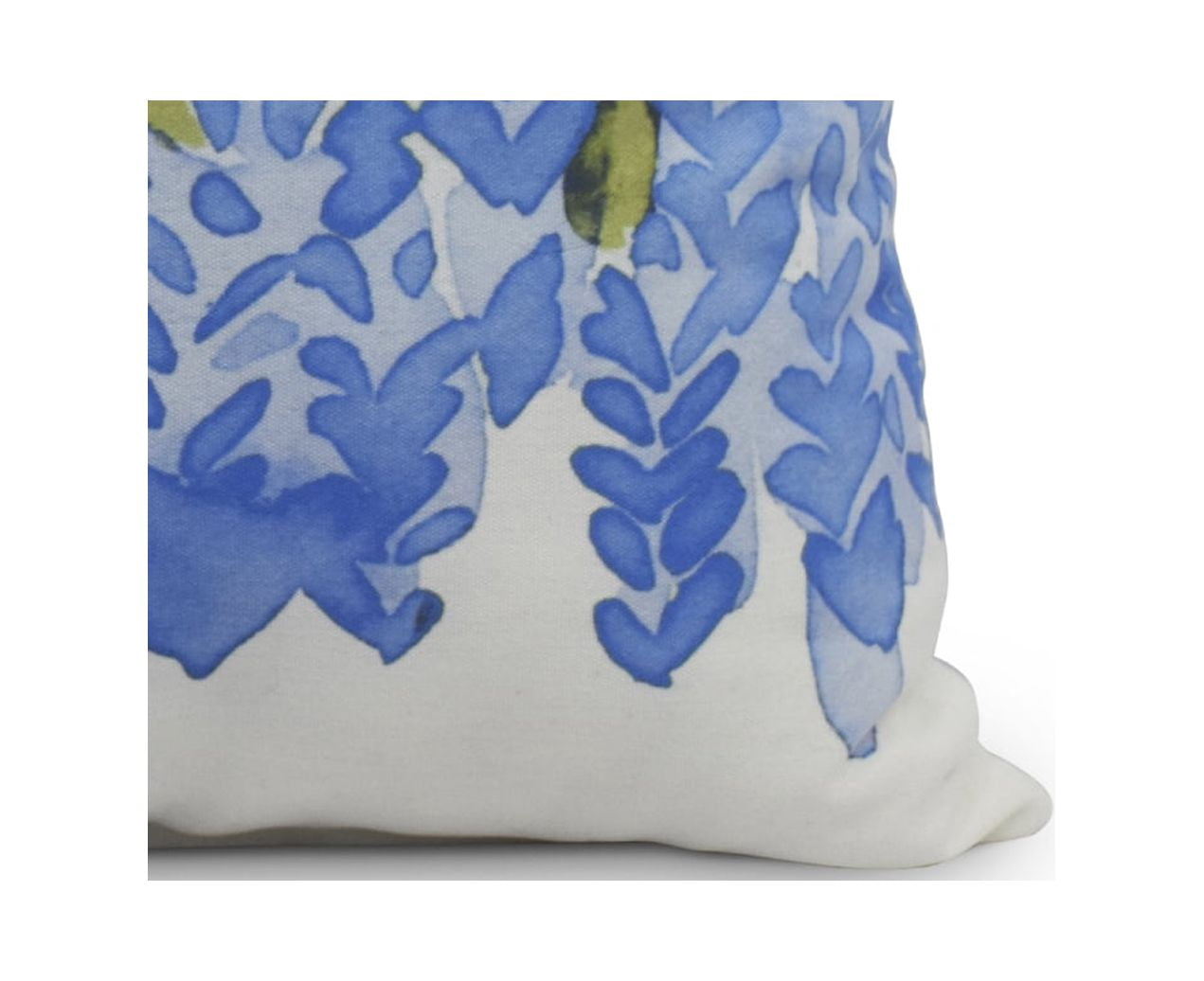 Simply Daisy's Flower Bell Bunch 20 inch Blue Decorative Floral Throw Pillow