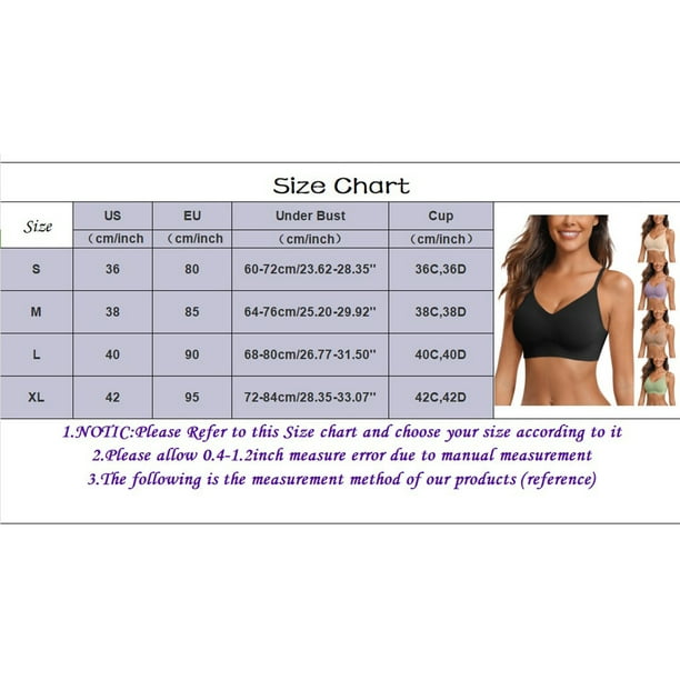 Ultrathin Everyday Soft Bras, Women Full Coverage Bra Hand Wash for Daily  Life (36D) Grey : : Clothing, Shoes & Accessories