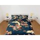 thumbnail image 2 of Juego de Funda Nórdica Verde Floral Colcha Arte Japonés Dormitorio Ropa de Cama Con, 2 of 4