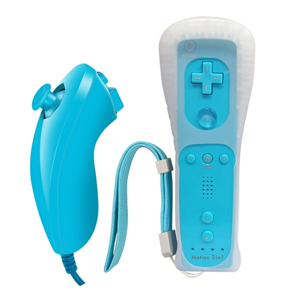 Wii controller wii left and right controller built-in accelerator 2 in 1 left and right controller