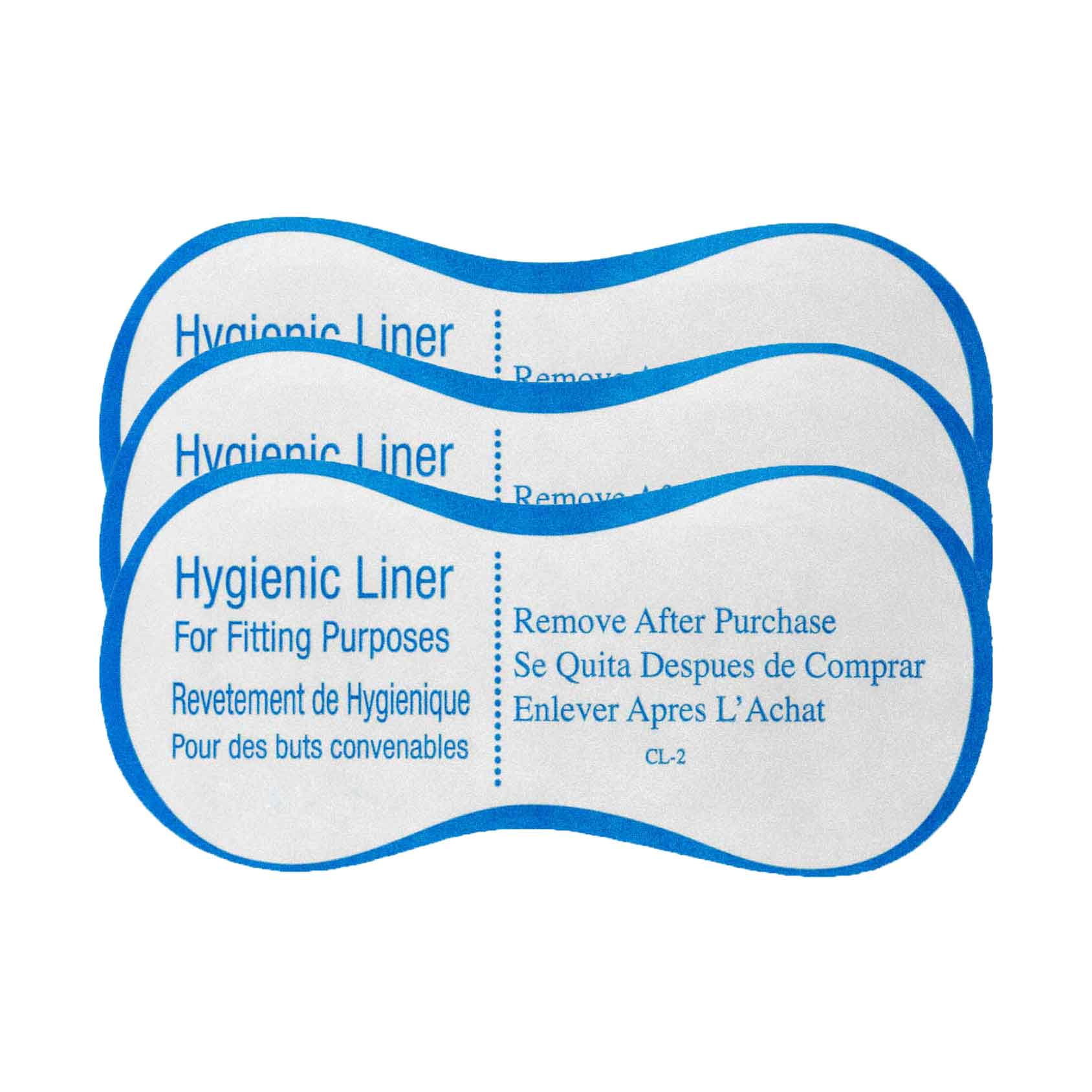 Liners for Swimwear & Lingerie Adhesive Protective Hygiene Try On Stickers 