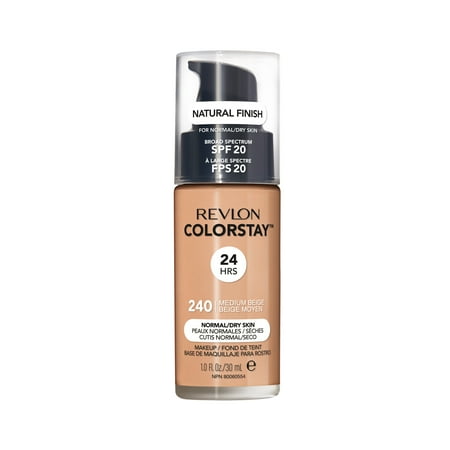 Beige 1 Ounce Makeup - Revlon ColorStay™ Makeup for Normal/Dry Skin SPF 20, Medium Beige