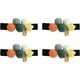 thumbnail image 1 of Gomas para el pelo con goma elástica y forma de frijol pentáculo para niña, 1 of 5
