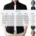thumbnail image 3 of Mrmaere Men's Knit Jacket Full-Zip Stand Collar Soft Warm Outerwear for Daily & Casual Khaki XXXL, 3 of 9