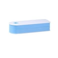 thumbnail image 1 of Self-adhesive Punch-free Under Desk Drawer Cosmetics Sundries Organizer Case Double Layers Storage Box Multi-purpose Organizer Table Jewelry Drawers School Blue, 1 of 9