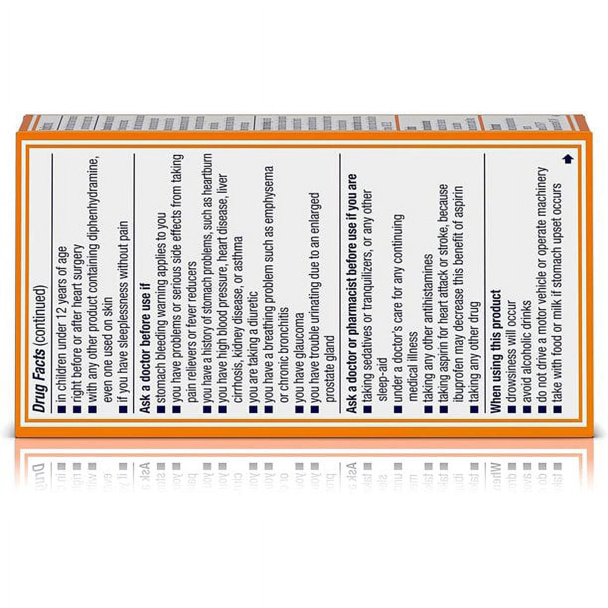 Motrin Pm Ibuprofen 200 Mg Pain Reliever And Nighttime Sleep-Aid Caplets - 80 Ea, 2 Pack