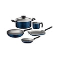 thumbnail image 1 of Batería De Cocina Malta Azul 6 piezas Sartenes Bífera Olla y Hervidor Aluminio  Antiadherente Starflon Max  mangos de baquelita y asas  brindan seguridad y un manejo cómodo, 1 of 3