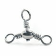thumbnail image 4 of Mustad 77700 Three Way Cross Swivel - Black, 4 of 4