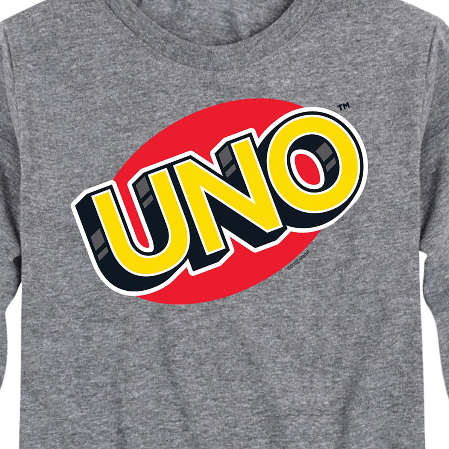 UNO Logo - Toddler And Youth Long Sleeve Graphic T-Shirt
