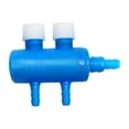 thumbnail image 3 of Milaget Aquarium Air Flow Control Valve Air Flow Control Valve Practical Multi-ports 2 Way, 3 of 9