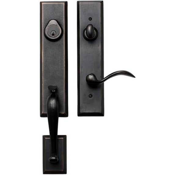 Delaney Designer 661600 Stonehenge Handleset - Dummy Set, Aged Bronze