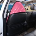 thumbnail image 5 of POLERO Ice Cream Waffle Print Car Towel Seat Cover Premium Terry Cloth Car Seat Cover, Sweat Absorbed Waterproof Car Seat Towel Cover Fit for Vans SUVs Trucks, 5 of 7
