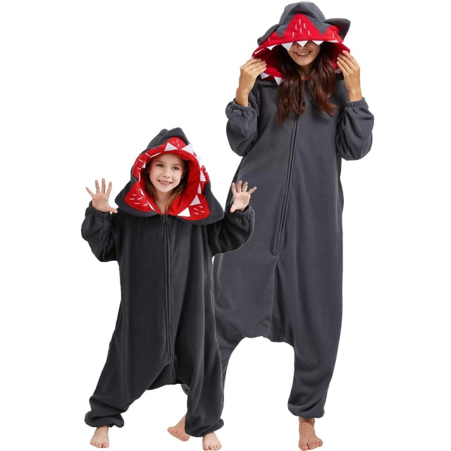 Onesie DarkCom, unisex, animal adulto, cosplay, perro, rojo, pequeño