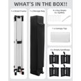 thumbnail image 2 of 10x10 Pop Up Canopy - Easy Up Camping Tent with One Button Push Setup - 1 Roller Bag, 3 Adjustable Height, 4 Weight Bags for Deck, Garden, Sports, Beach, Party, 2 of 8