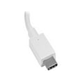 thumbnail image 2 of StarTech.com CDP2HD4K60W USB C to HDMI Adapter - White - 4K 60Hz - Thunderbolt 3 Compatible - USB Type C to HDMI Dongle Converter (CDP2HD4K60W), 2 of 5
