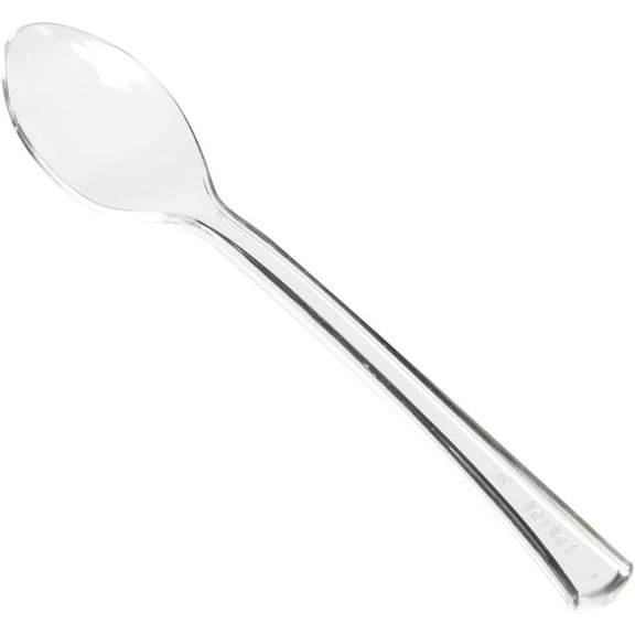 Fineline Settings Tiny Temptations Clear 3.9 Tiny Tasters-Spoons 960 Pieces
