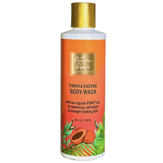 Miracle Elixir Collection Joyce Giraud Papaya Enzyme Body Wash revitaliza y limpia la piel 8 onzas líquidas. Onz