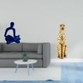 thumbnail image 2 of Escultura De Figura Humana De Pensador Abstracto Y Estatua De Guepardo Dorado, Adorno Decorativo De Mesa Para Oficina, Bar, Boda, Hogar, Colección, 2 of 8