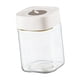 thumbnail image 3 of Tarro de almacenamiento de vidrio, tarro de alimentos hermético, a prueba de polvo con tapa, recipiente de vidrio apilable, Blanco 1000ml, 3 of 9