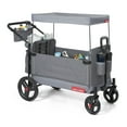 thumbnail image 3 of Radio Flyer Journey Kid & Cargo Gray Push Wagon, for Toddlers 1 Year and up, Net Content 1 Each, 3 of 29