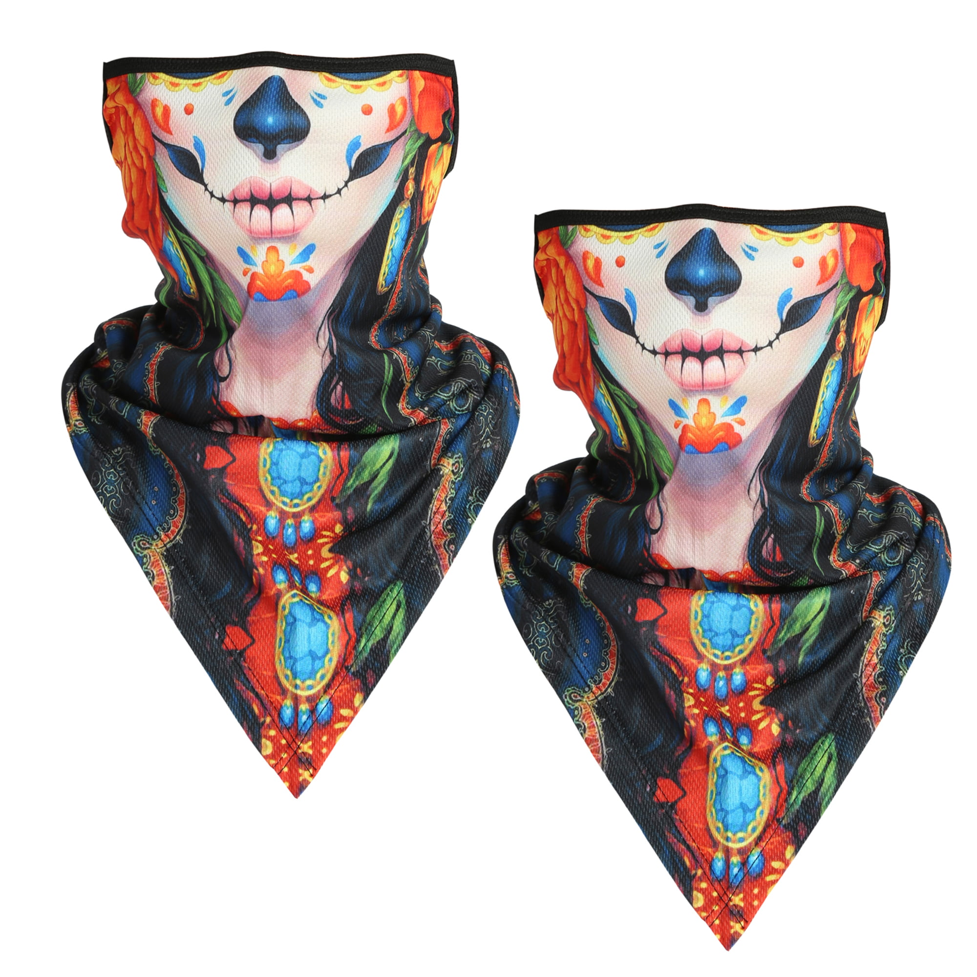 Details about   Moisture Wicking Bandana Face Mask Super Cooling Neck Gaiter Scarf With Loop Ear 