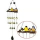 thumbnail image 4 of Decoración De Carillón De Viento Hermoso Diseño De Familia De Pájaros Decoración De Carillón De Viento Colgante Con Sonido De Colisión Agradable Carillón De Viento De Familia De Pájaros De Resina sonducket HA025153-01, 4 of 6