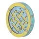 thumbnail image 1 of Juego De Mesa De Laberinto De Bolas, Juego Educativo De Rompecabezas De Laberinto De Equilibrio Redondo, Patrones Ricos Pequeños De Madera Interactivos Para Viajes, 1 of 7
