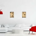 thumbnail image 2 of Jiibva Chinese Scroll Painting Zen Wall Hanging Painting Retro Wall Decoration for Living Room Bedroom Office Home Accessory, 2 of 7