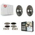 thumbnail image 1 of Transit Auto Rear Disc Brake Rotors and Ceramic Pads Kit for Car 2016-2024 Mazda CX-5 K8T-102078, 1 of 11