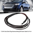 thumbnail image 1 of 7.3 IDI Turbo Glow Plug Harness Wiring Kit Power Cable For Ford, 1 of 16