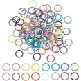 thumbnail image 5 of 240pcs Jump Rings 10mm Open Jump Rings 8 Colors Chainmail Rings Colored Jewelry Connector Rings 18 Gauge Unsoldered O Ring for Bracelets Necklaces Chain Choker DIY Craft Making, 5 of 8