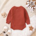 thumbnail image 4 of Gubotare Baby Boys Sweaters Toddler Baby Girl Boy Sweater Print Knit Long Sleeve Pullover Sweatshirt Sweaters Size 9 12 Months (Red,9-12 Months), 4 of 7