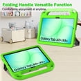 thumbnail image 4 of SUPNICE Kids Case for Samsung Galaxy Tab A11+ Plus 11” 2026/A9+ Plus 11 Inch 2023 - Shockproof Lightweight Stand Handle with Screen Protector - Green, 4 of 8