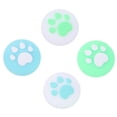 thumbnail image 3 of 4 tapas protectoras de silicona para joystick, empuñaduras para el pulgar con forma de almohadilla de gato, 3 of 6