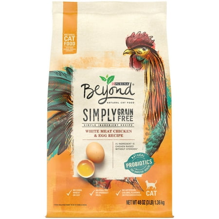 UPC: 0017800170697 | Purina Beyond Grain Free White Meat Chicken and Egg Recipe Natural Cat Food High Protein Dry Cat Food Formula