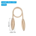 thumbnail image 2 of Unique Bargains Creative Curtain Tiebacks Clips Decorative Window Drape Twist Tie Backs, Champagne 4 Pack, 2 of 6