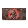 thumbnail image 1 of SignMission A-LP-03-486 Samurai Battle Aluminum License Plate, 1 of 1