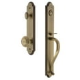 thumbnail image 5 of Grandeur Arcsgrcir_Esetd_Na Arc Solid Brass Rose Dummy Full Plate 'S' Grip Handleset -, 5 of 5