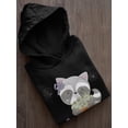 thumbnail image 3 of Cute Baby Racoon Halloween Hoodie Toddler -Image by Shutterstock,  2 Toddler, 3 of 4