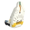 thumbnail image 3 of Picia Golf Icons And Golfer Print Waterproof Sweating Car Seat Cover for Post Gym Workout, Running, Beach and Hiking, Universal Fit Anti-Slip Bucket Seat Protector, 3 of 5