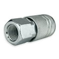 thumbnail image 4 of 10 Rema Industrial Style Push Sleeve 1/4 in NPT Female Couplers Shop Air Hose Tool, 4 of 6