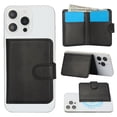 thumbnail image 5 of Decase for iPhone 14 Plus Flip PU Leather Back Cover with 2-in-1 Detachable Magnetic Wallet with 5 Card Slots Compatible Mag-Safe and RFlD Blocking Kickstand and Wireless Charging,Black, 5 of 7