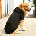 Walbest Basic Dog Hoodie, Soft and Warm Dog Hoodie Sweater with Leash